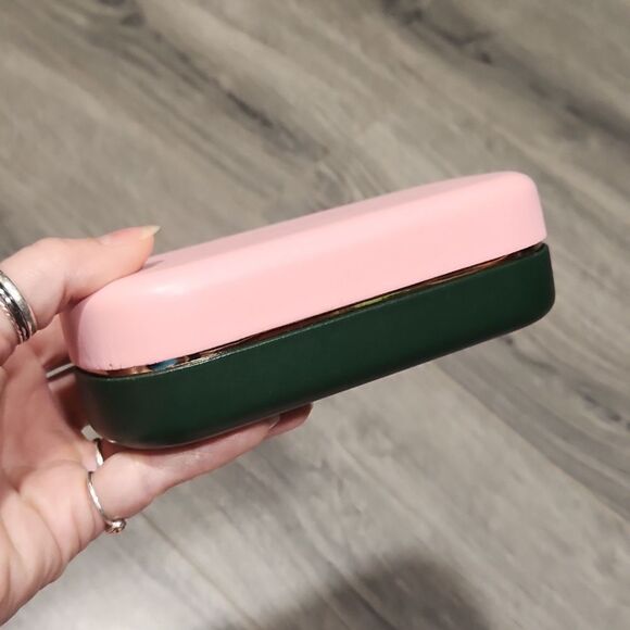 GUC Kate Spade Pink/Green Hard Sunglasses Case - Picture 2 of 8